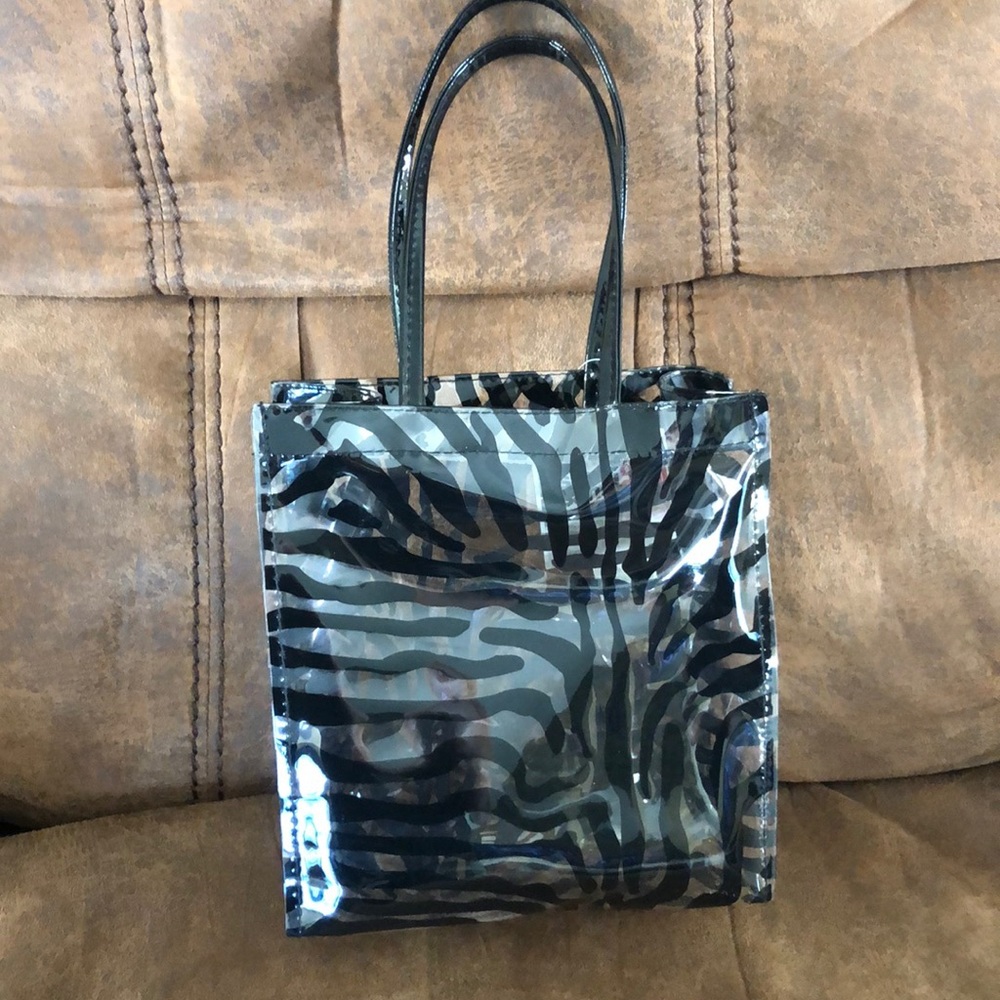 Clear Zebra Tote bag